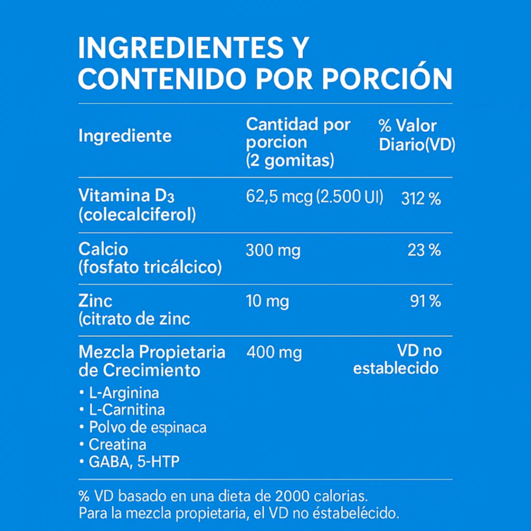EternalRems® Crecimiento Óseo Natural